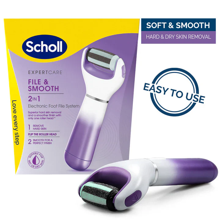 Scholl Expert Care 2-in-1 File & Smooth Foot File - Image 2
