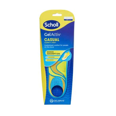 Scholl Gel Activ Casual Comfy Feet Insole Size Small (3.5-7.5)