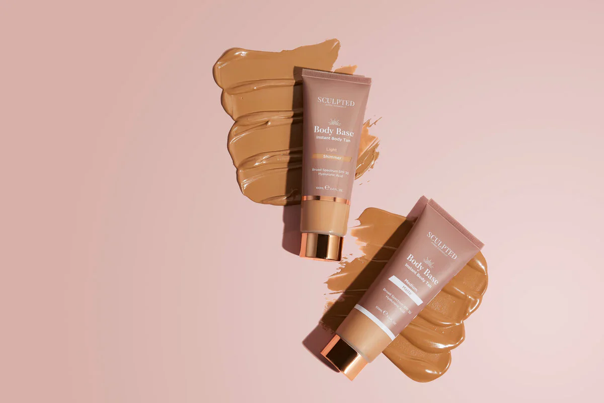 Sculpted Body Base Shimmer Instant Tan Medium - Image 3