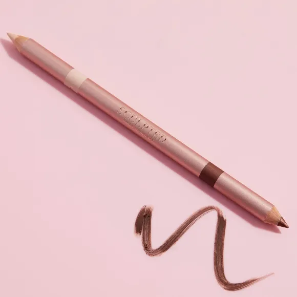 Sculpted Brighten & Define Eyeliner Duo Brown/Nude - Image 2