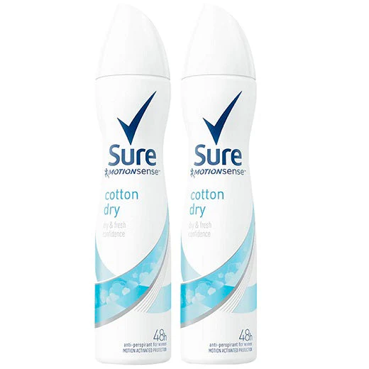 Sure W Apa Cotton Twinpack