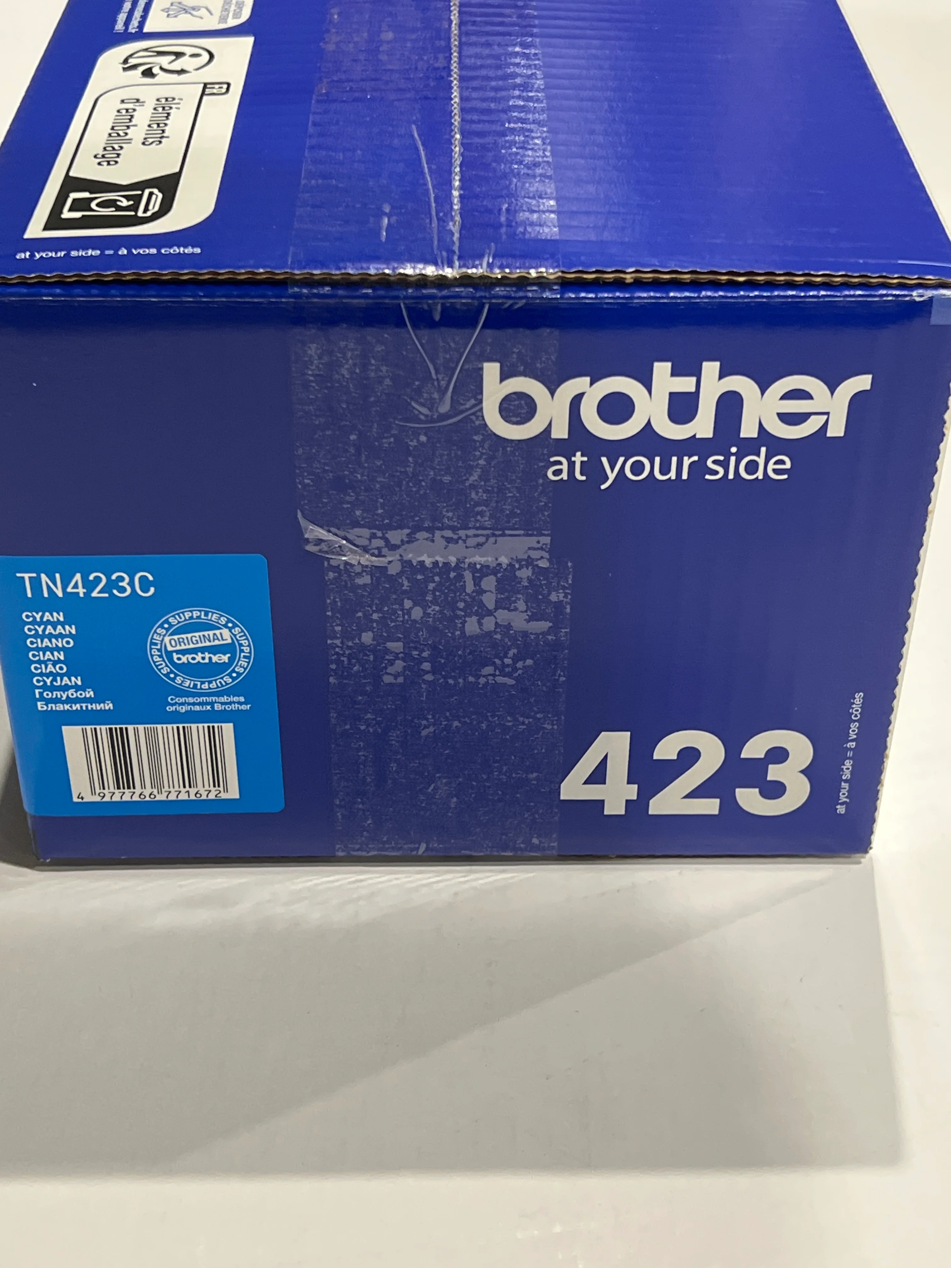 Brother Printer Toner: 423C (Cyan)