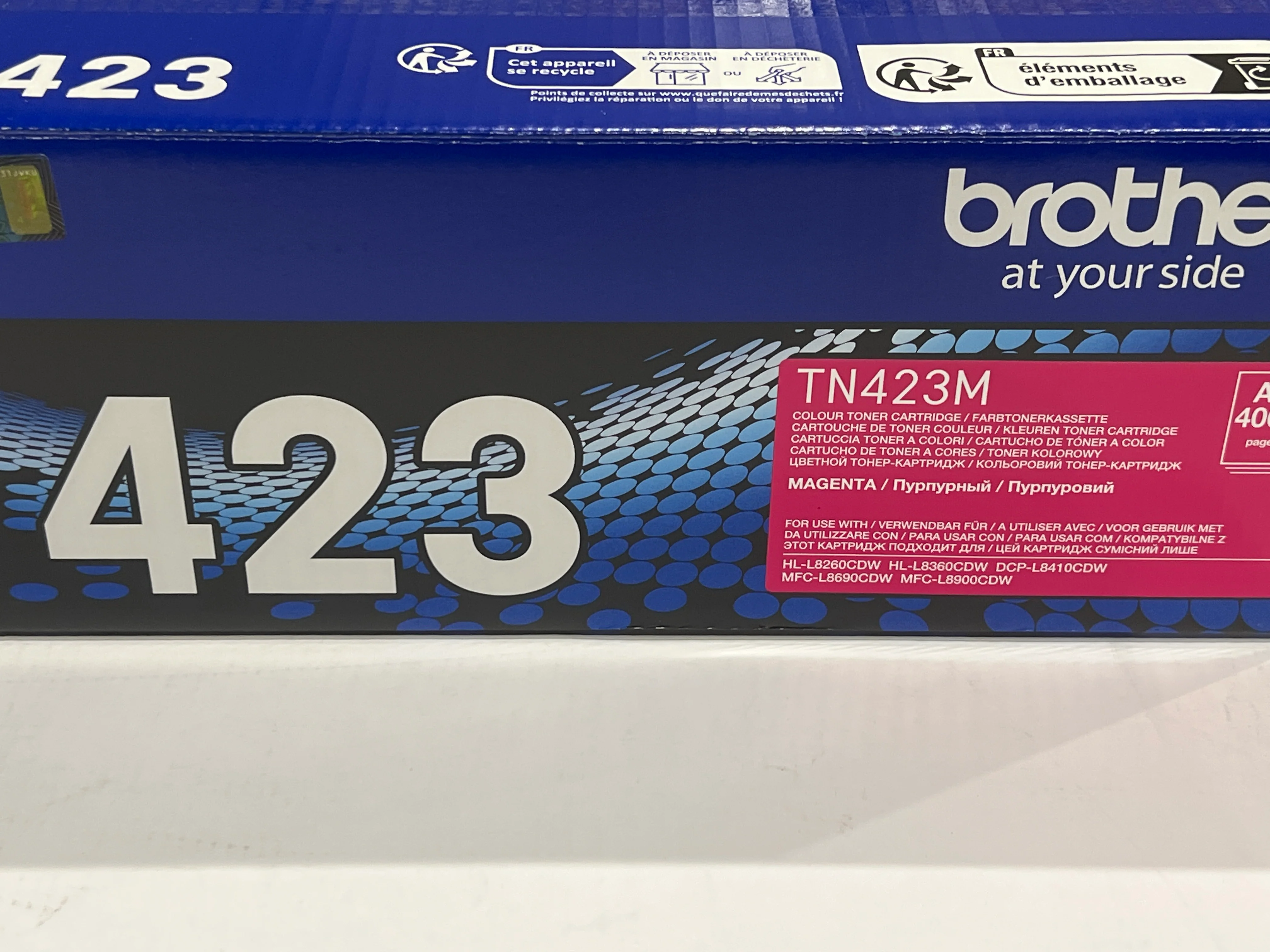 Brother Printer Toner: 423M (Magenta)