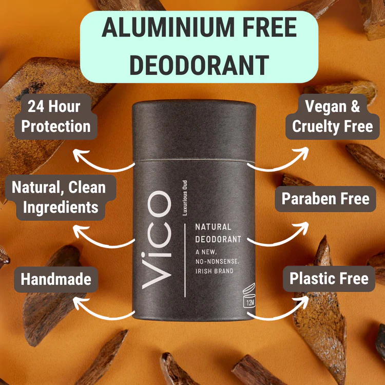 Vico Luxurious Oud Natural Deodorant For Men - Image 2
