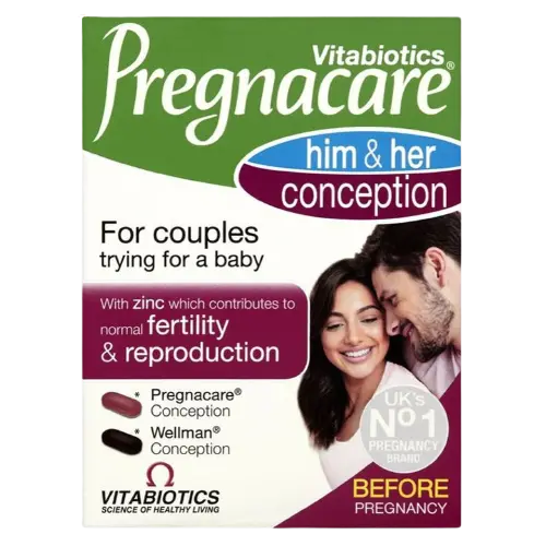 Vitabiotics Pregnacare Conception His & Hers 60 Tablets