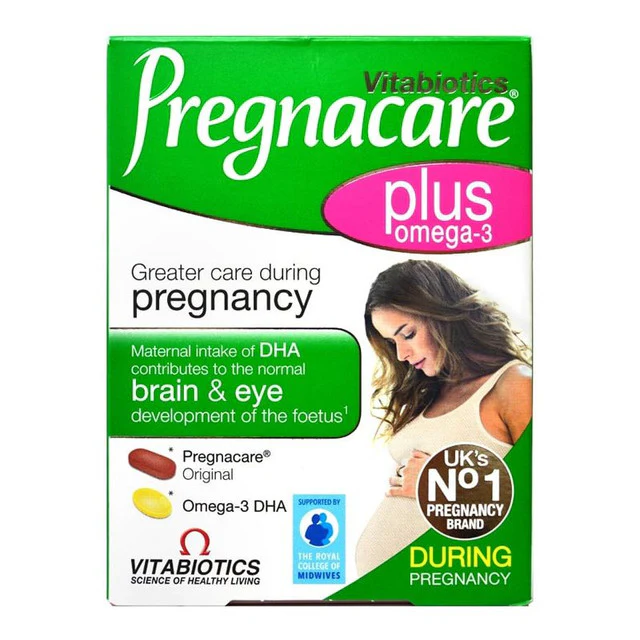 Vitabiotics Pregnacare Plus Omega-3 Tablets & Capsules 56 Pack